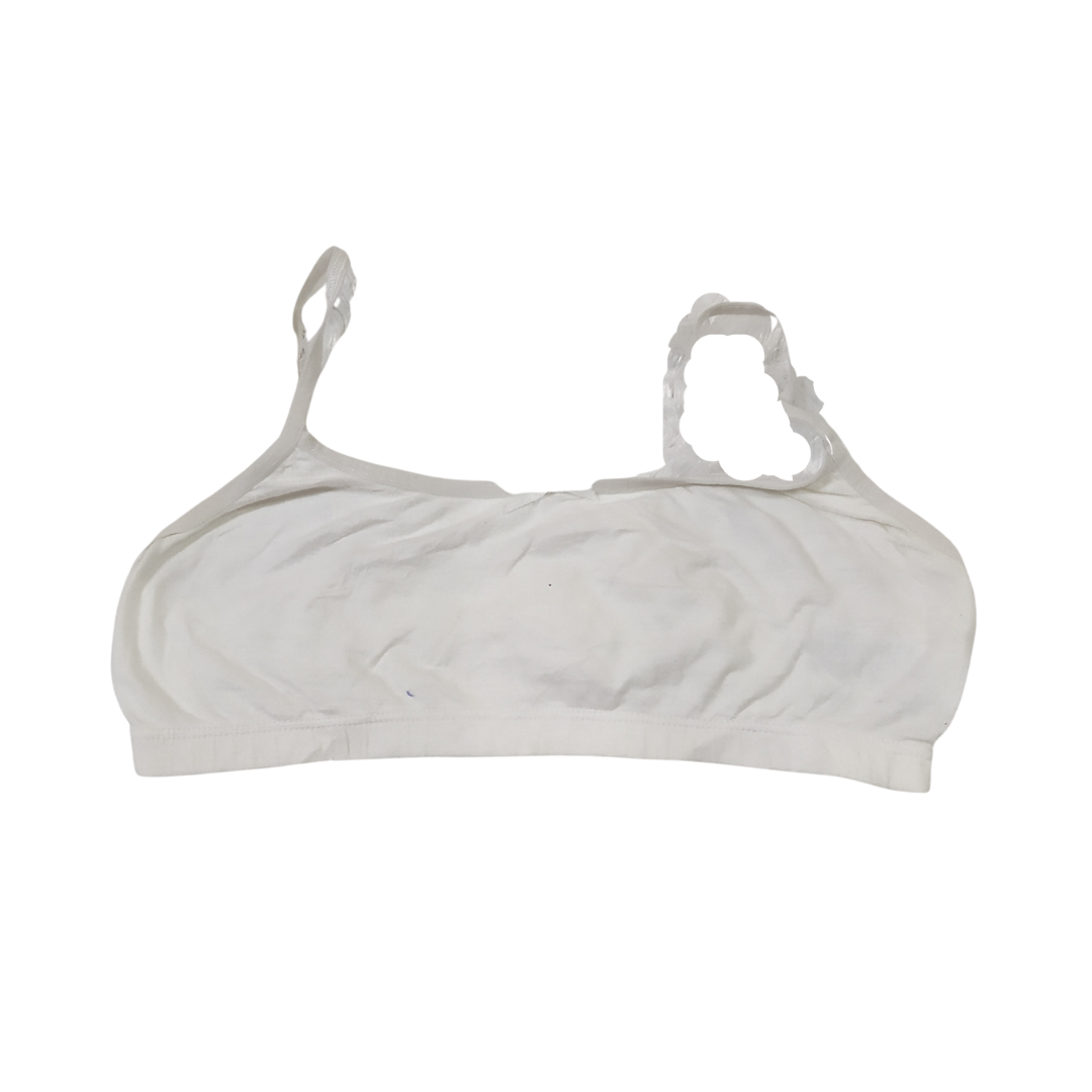 9-10 yrs - M And S White Girls Bra Top