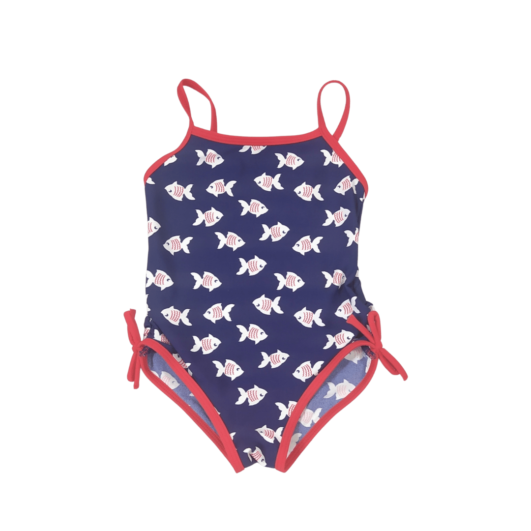 18-24 mths F&F Fish Print Baby One Piece Swimsuit