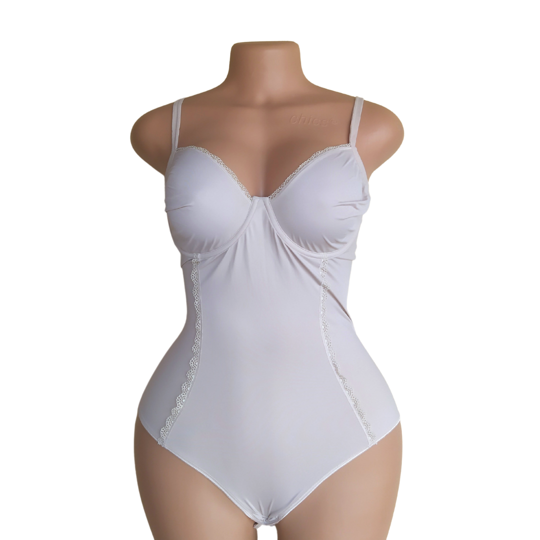 UK 10 - M&S Brown Control Bodysuit