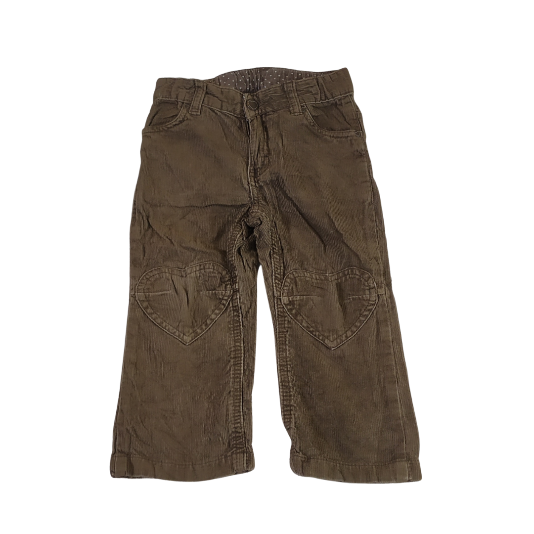 18-24 mths - H&M Brown Bootcut Baby Bottom