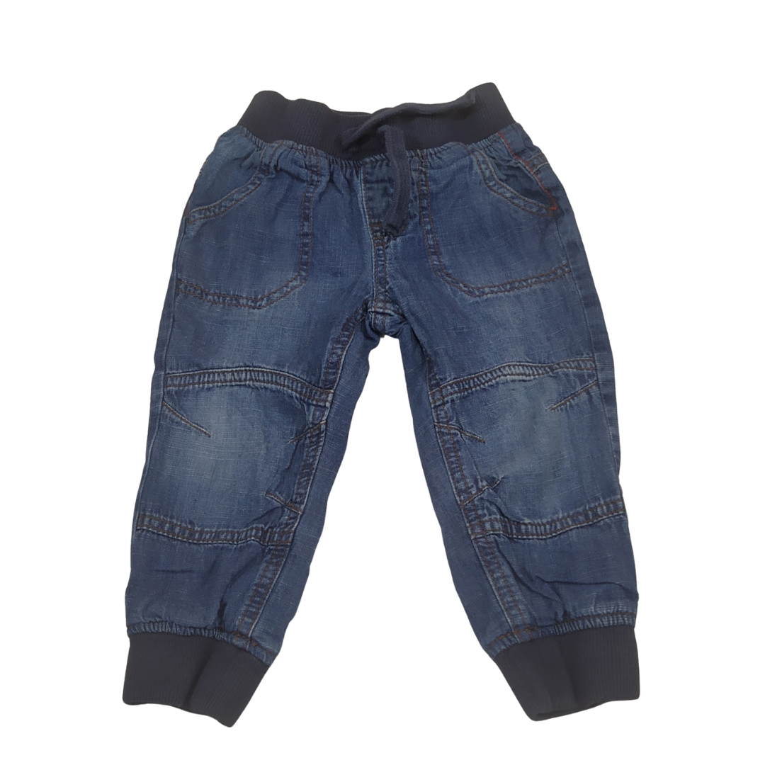 12-18 mths - Mini Club Banded Waist Jeans