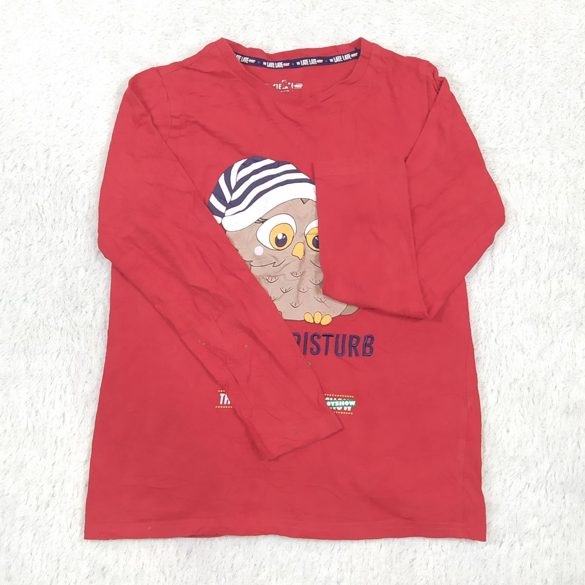 9-10 yrs The Late Boys Cartoon Character Longsleeve T-Shirt