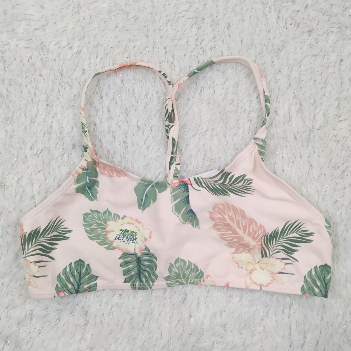 8-9 yrs Kappahl Girls Print Swim Bra Top