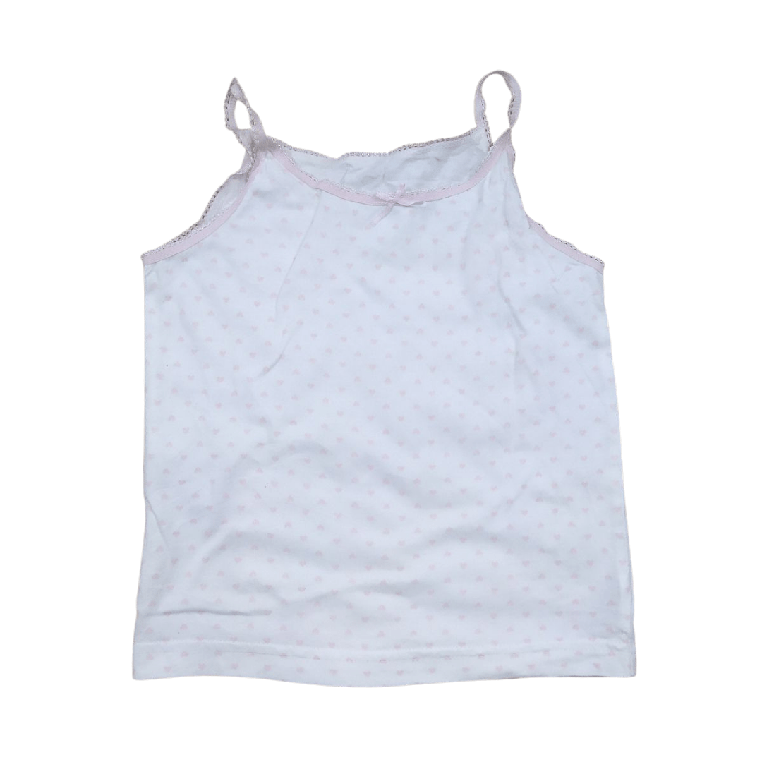 5-6 yrs St Benard Girls Love Print Singlet
