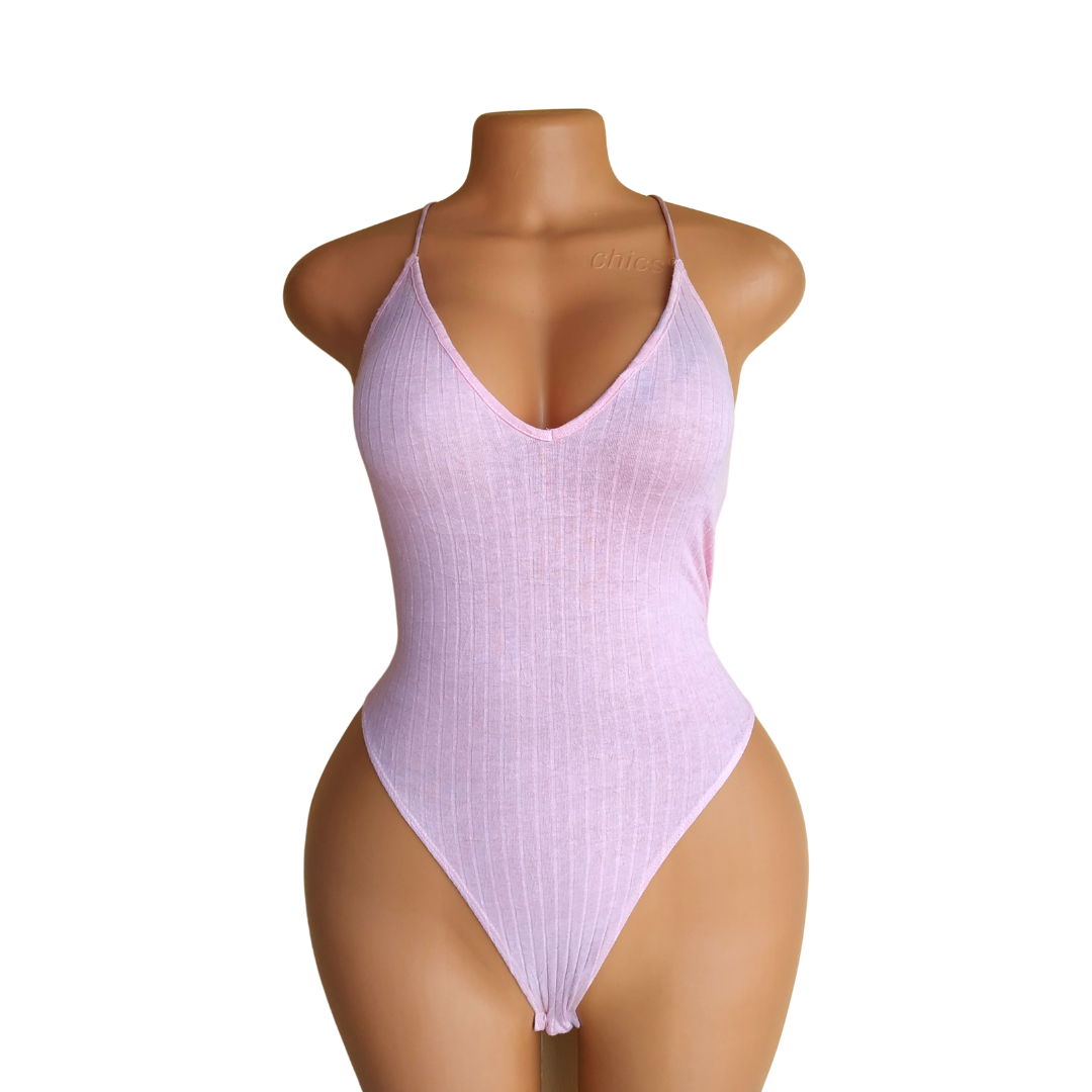 UK 6 - Shein Pink Bodysuit