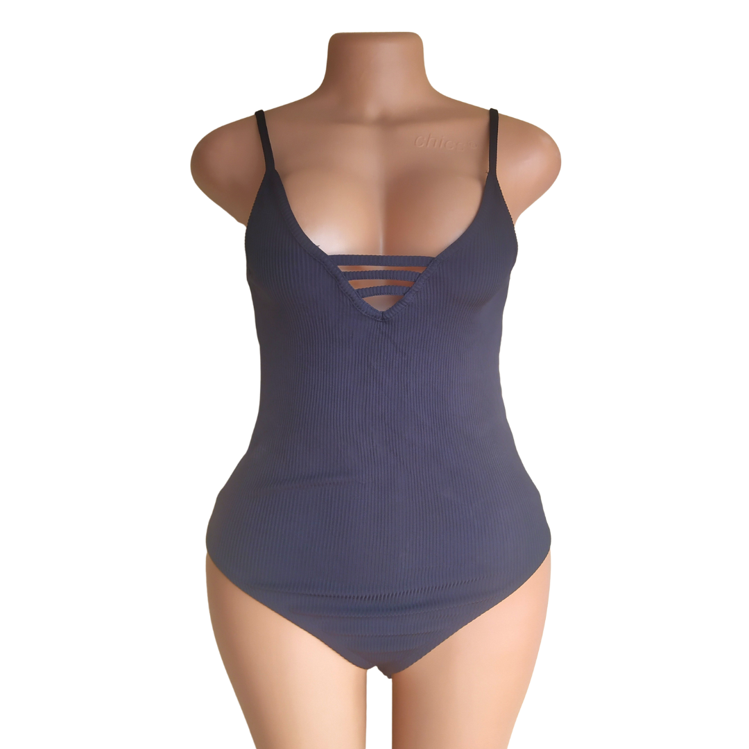 UK 10 - New Look Black Bodysuit