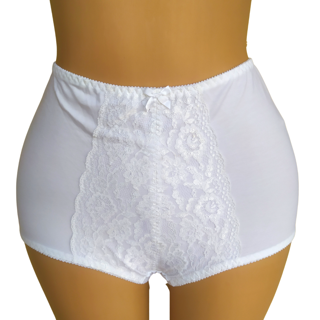 UK 16 - Marks & Spencers White Control Pant