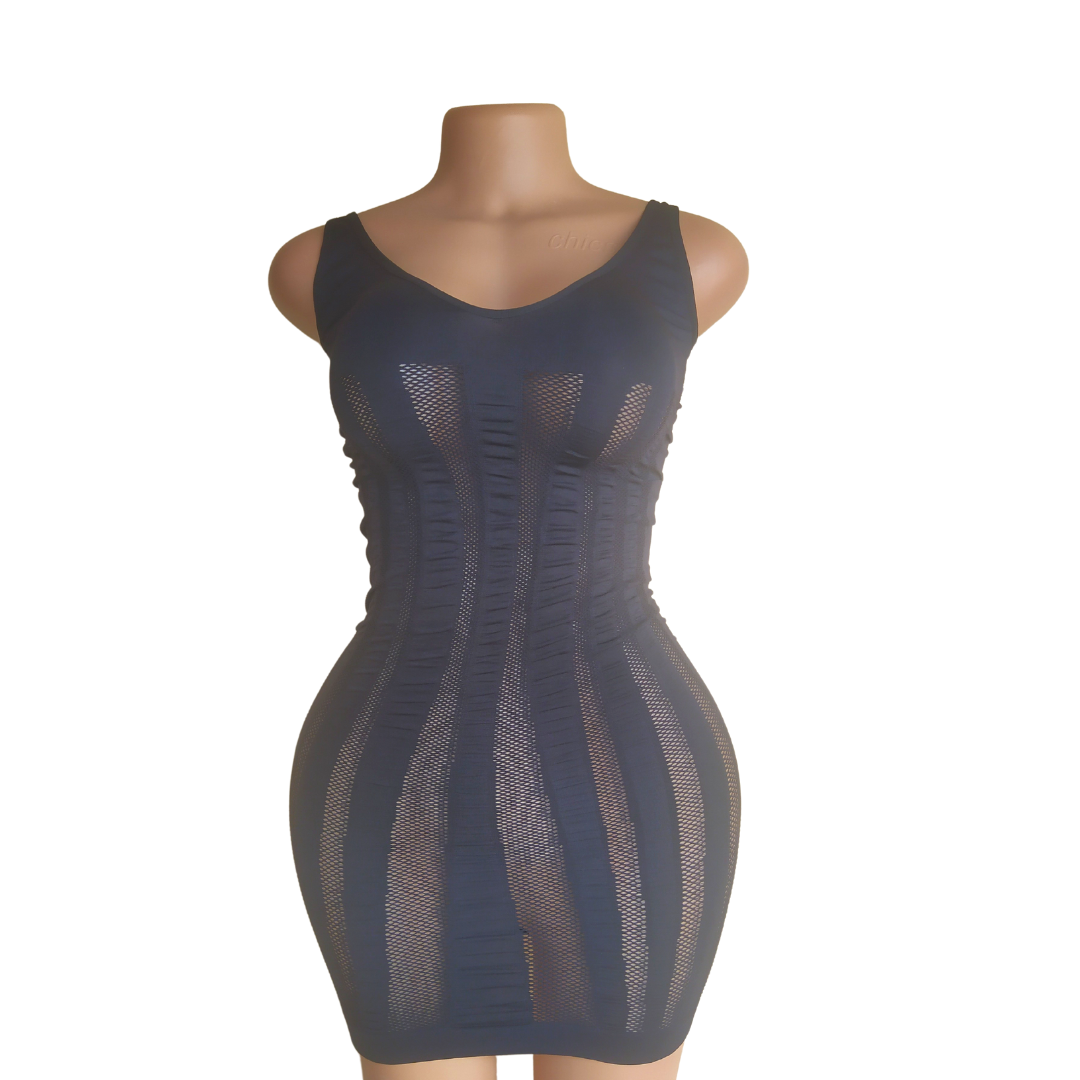 UK 8 - Preloved Black Control Slip