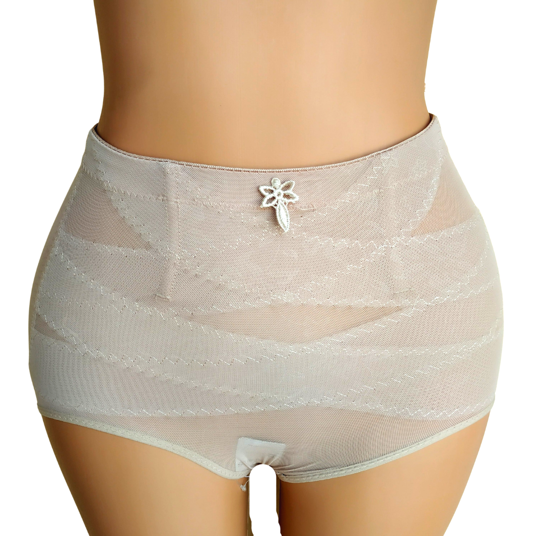 UK 6 - Preloved Boned High Waist Girdle Pant