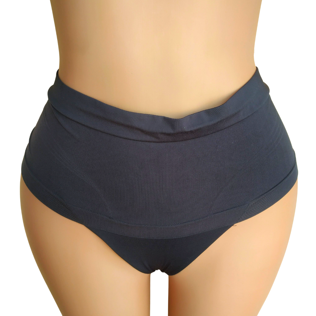 UK 16 - Control It Black  Control Thong