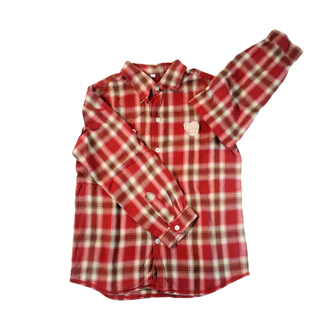 8-9 Yrs - Unbranded Check Boys Shirt