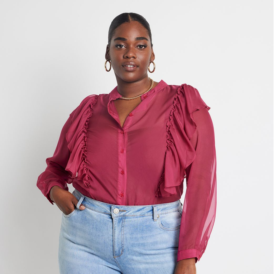 chiffon tops for ladies