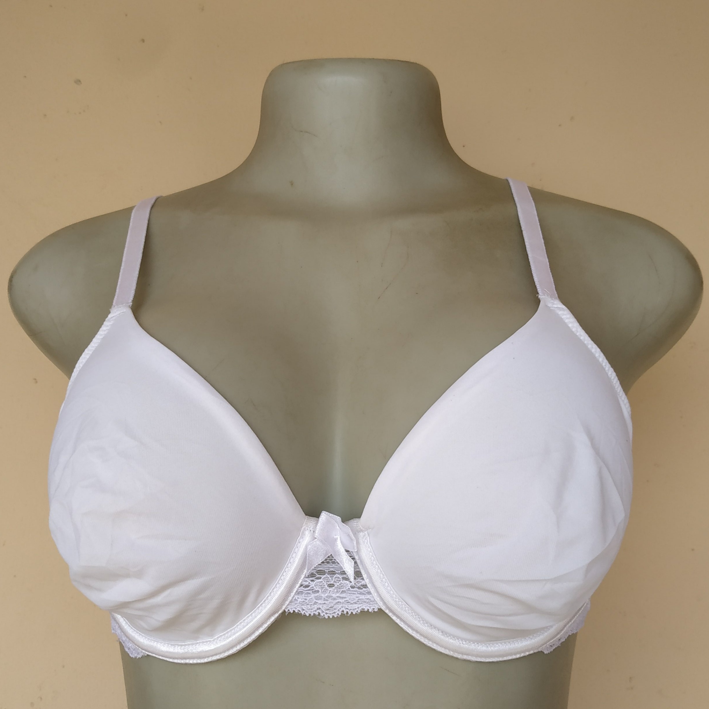 36B - Tu White Non Padded Bra