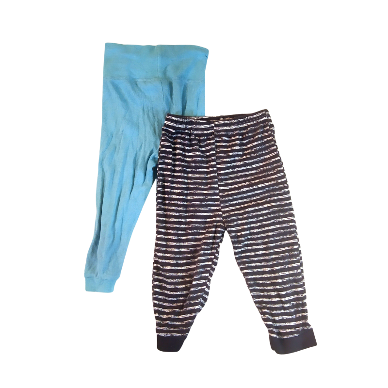 9-12 Mths - Lupilu/George Plain And Patterned Leggings