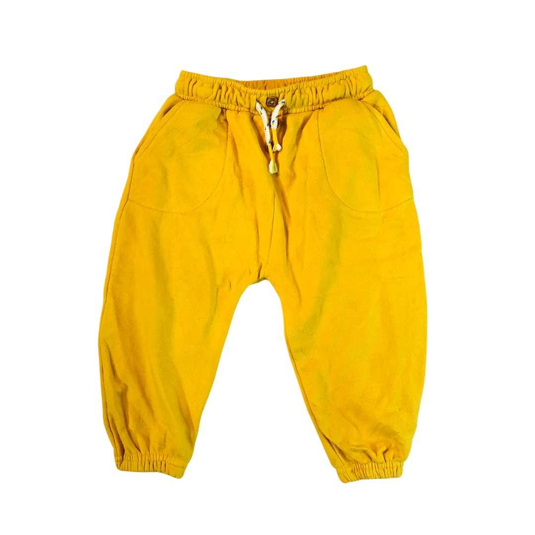 9-12 Mths - Light Tucker Yellow Wool Like Baby Bottom