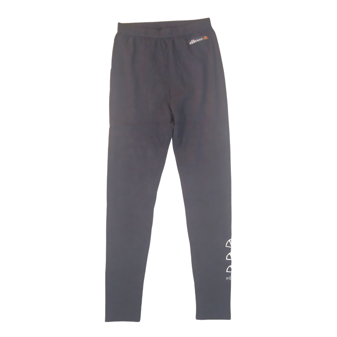15-16 yrs - Ellesse Black Leggings Girls Trouser