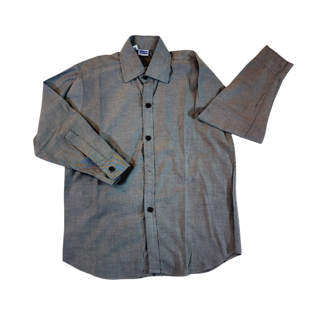 8-9 yrs - Superstar Grey Boys Shirt