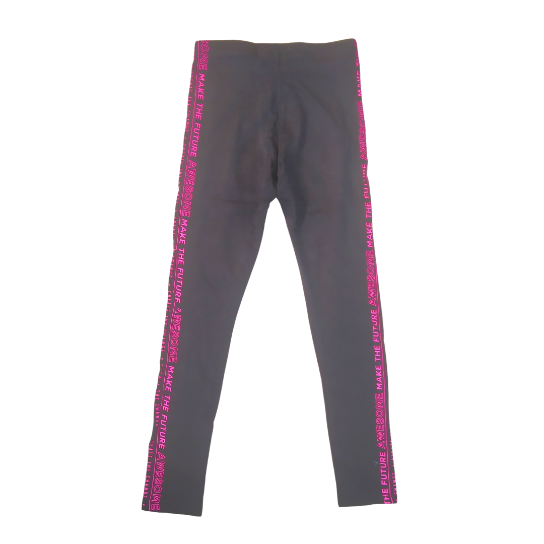 10-11 yrs - F&F Black Leggings Girls Trouser