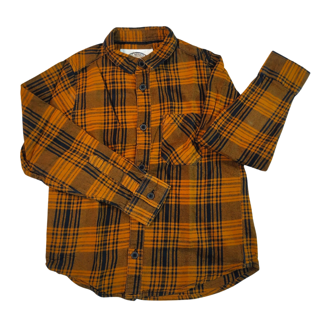 7 yrs - Urban Check Boys Shirt