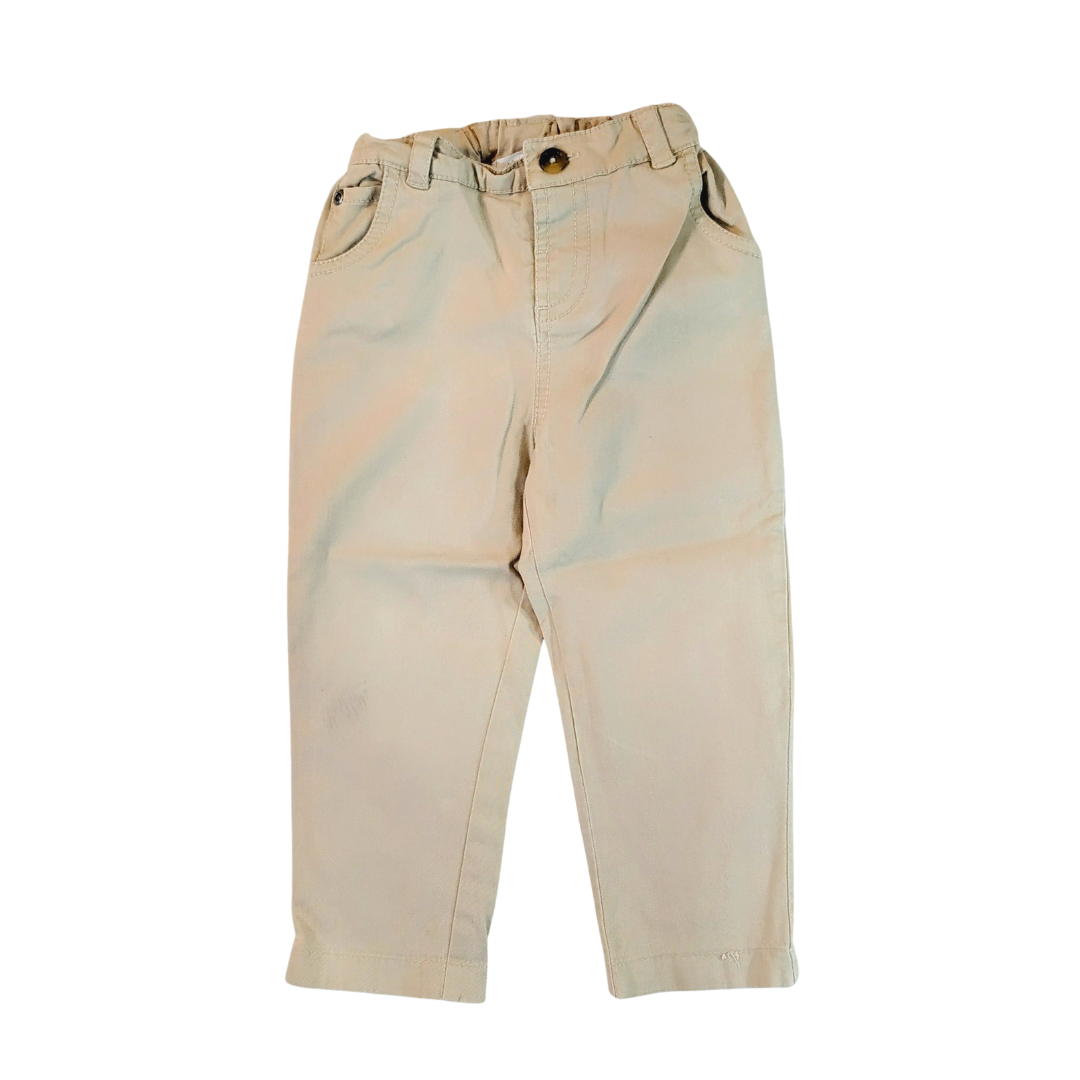 12-18 mths - John Lewis Khaki Boys Trouser