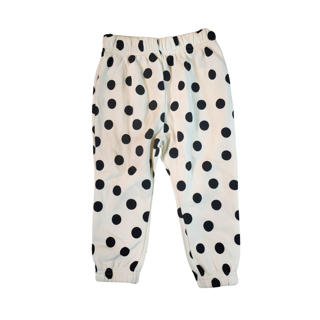 18-24 Mths - Primark Polka Dot Baby Joggers Baby Bottom