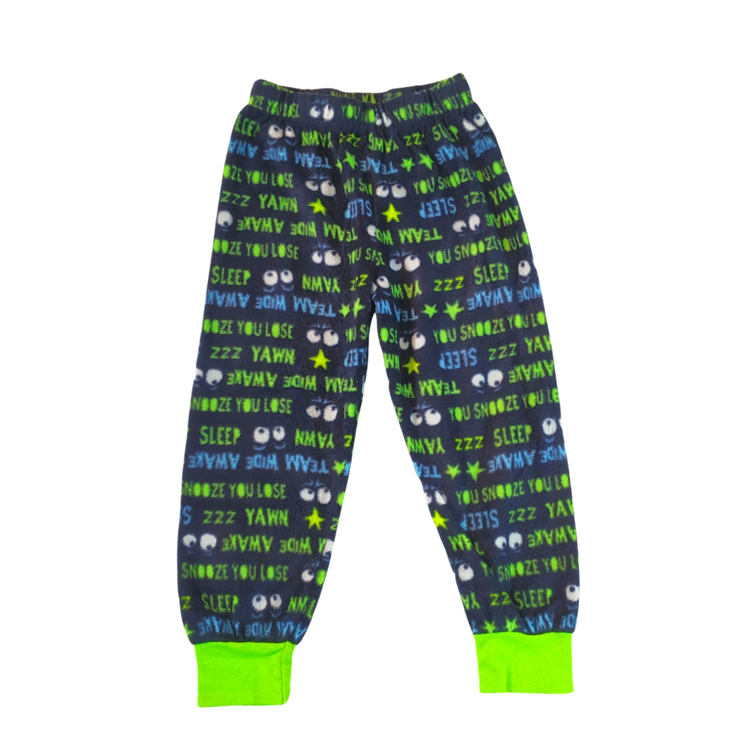 2-3 yrs - Dunnes Print Pyjama Bottom Boys Trouser