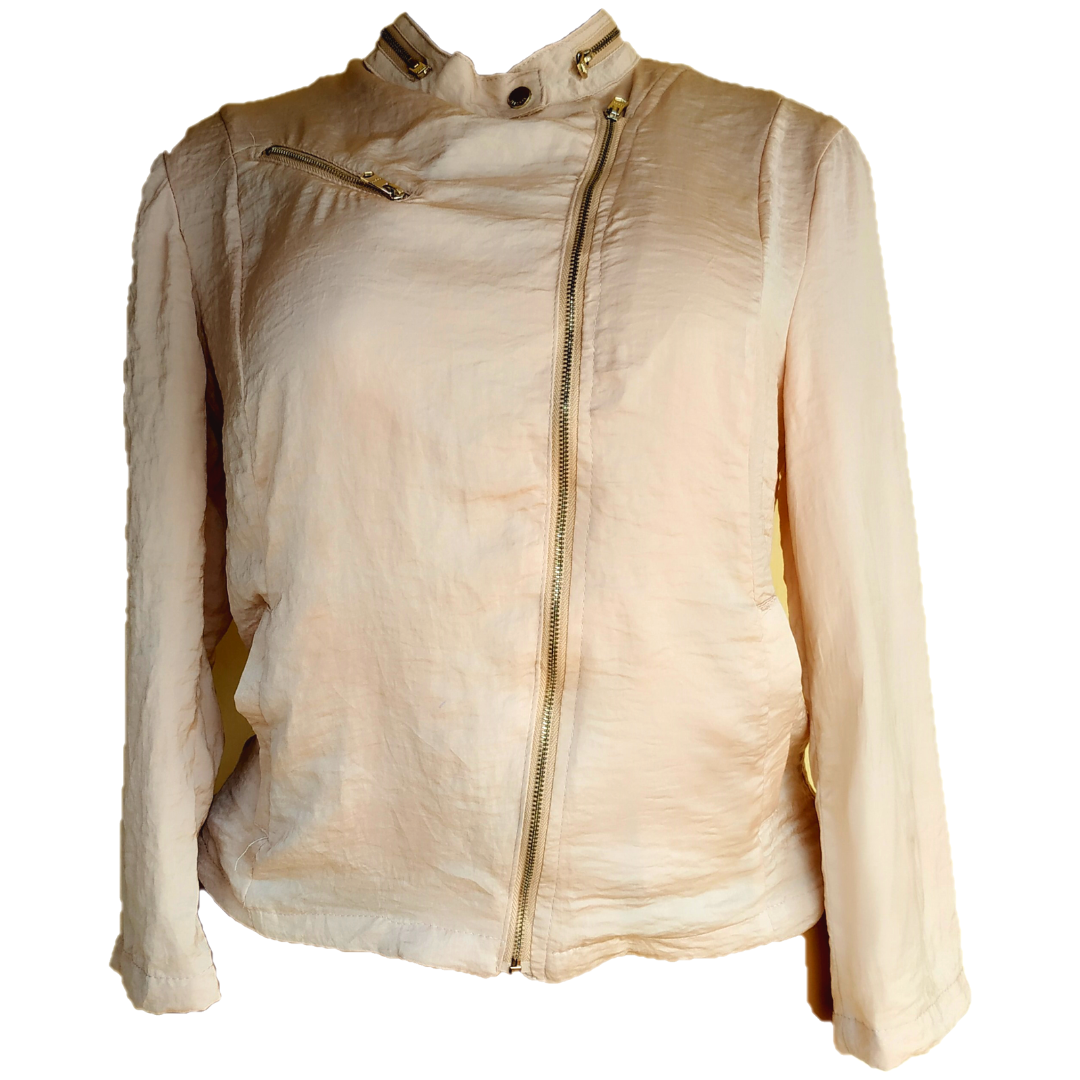 Uk 8 - Bershka Peach Longsleeve Top