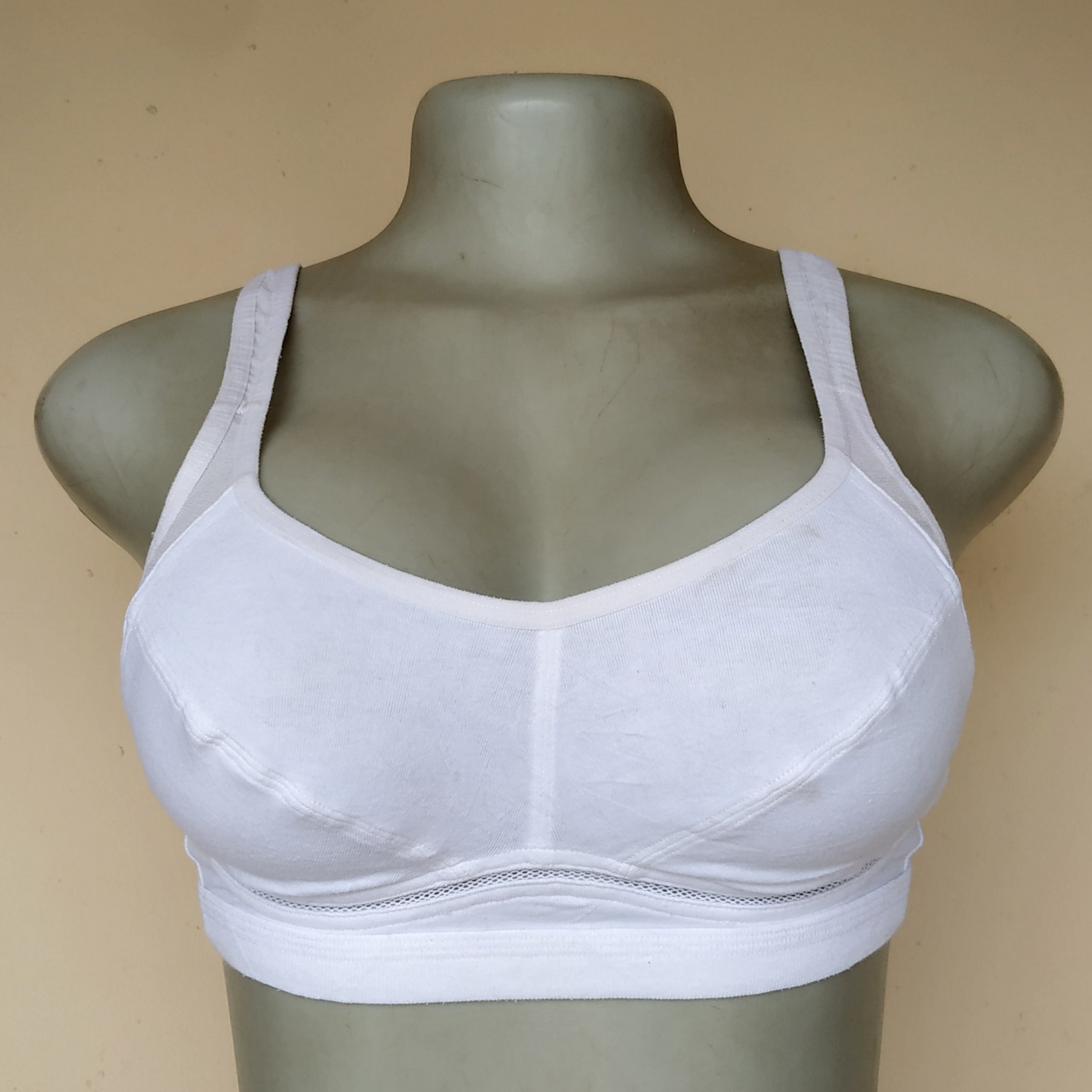 Uk 10 - M&S White Sports Bra