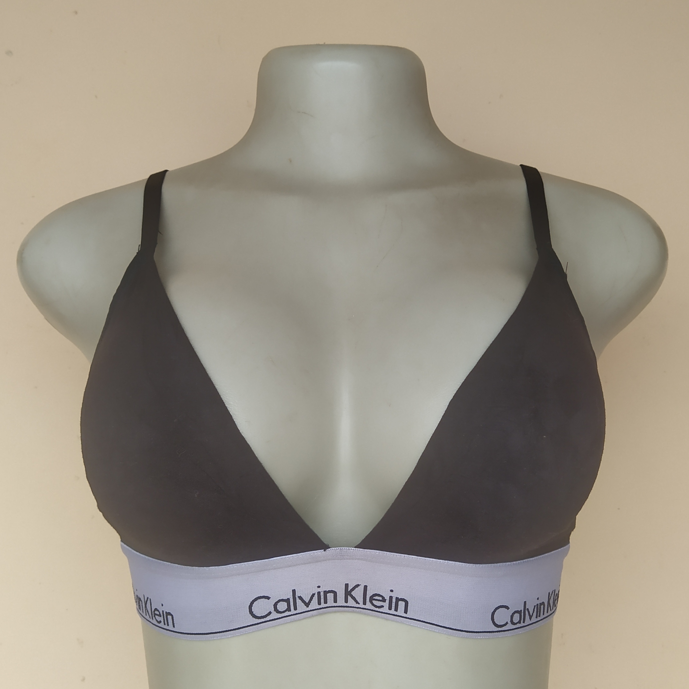 UK 8 - Calvin Klein Black Bra Top