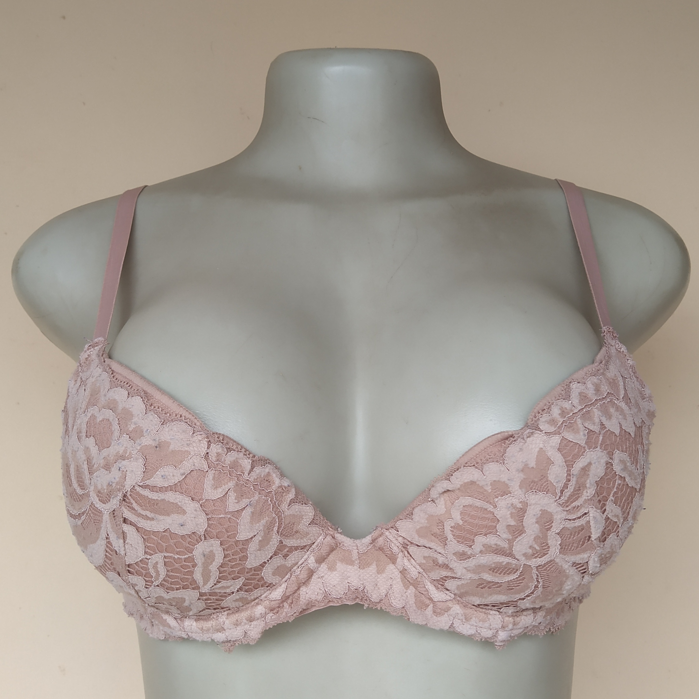 34A - H&M Brown(Hairy) Light Padded Bra