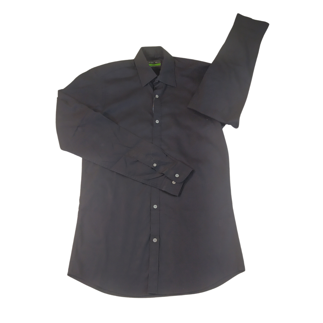 12-13 yrs - Albion Road  Black Boys Shirt