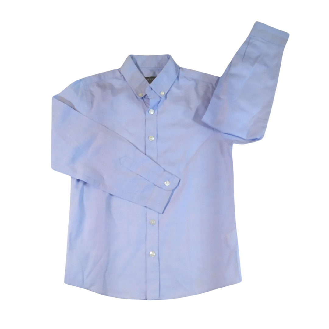 7 yrs - Primark  Blue Boys Shirt