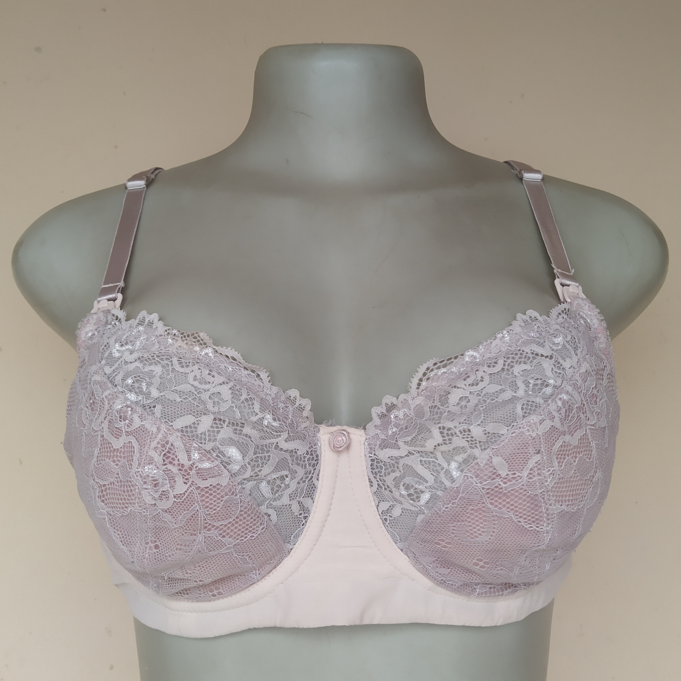 36D - Hotmilk Two Tone Maternity Bra