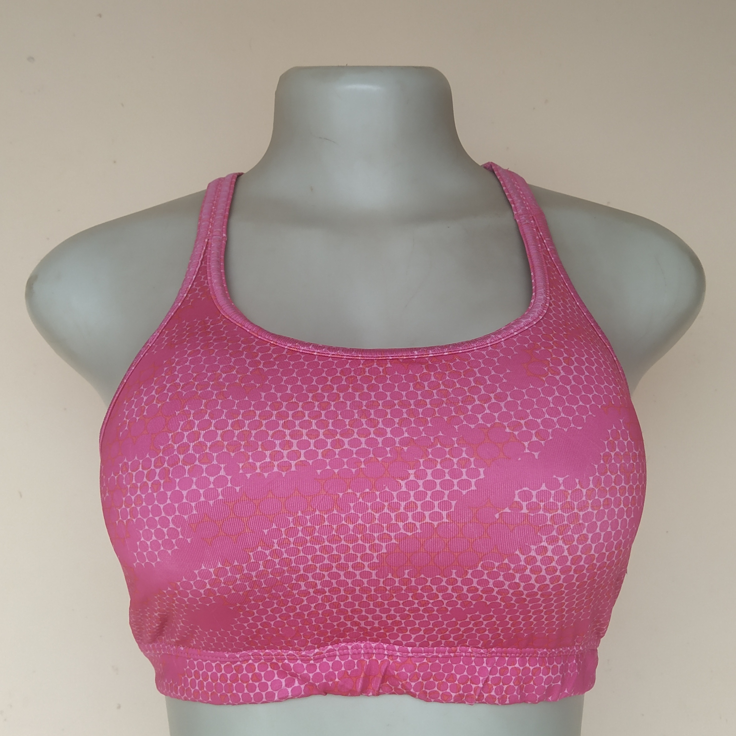 UK 8 - Unbranded Print Active Bra Top