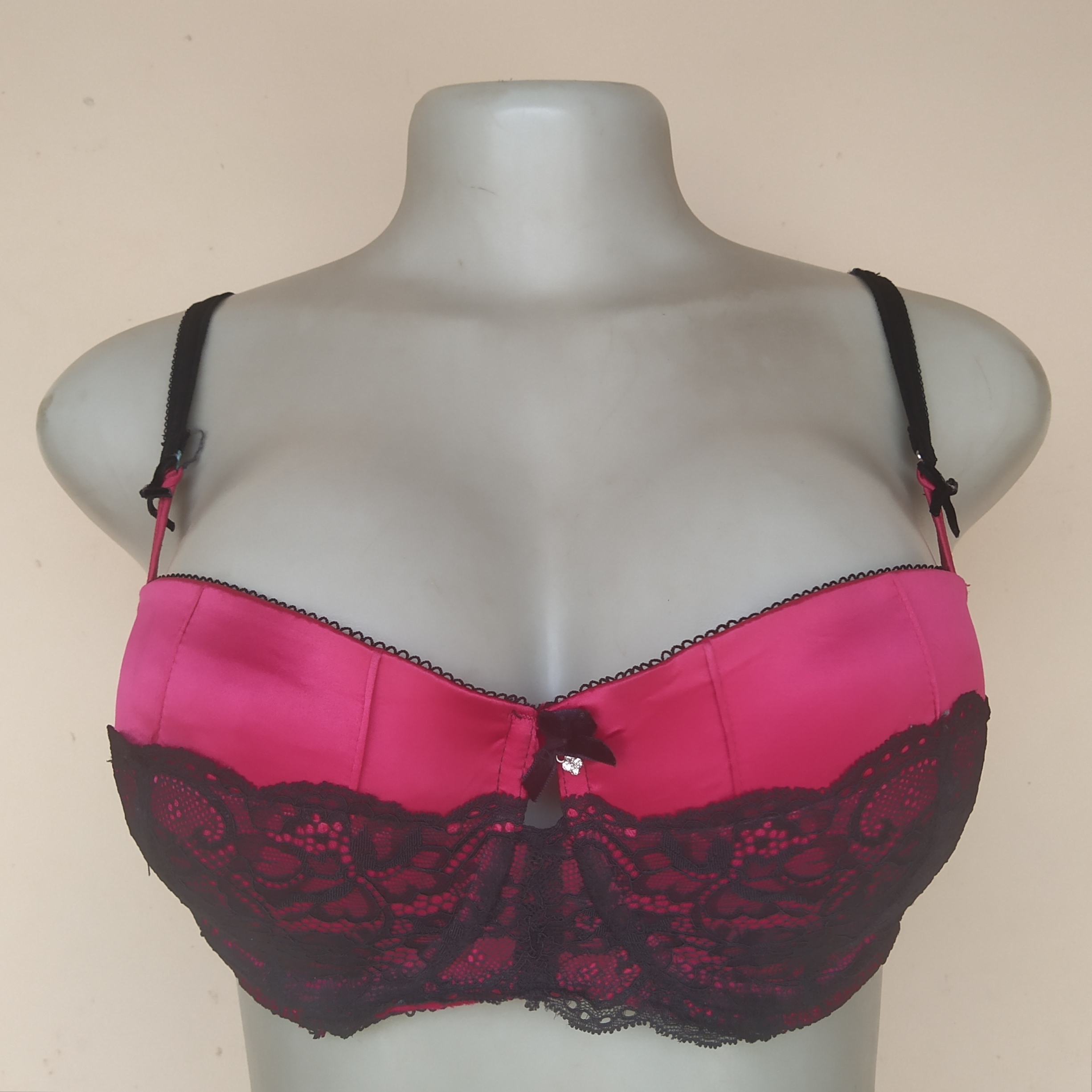 34D - Secret Possessions Two Color Light Padded Bra