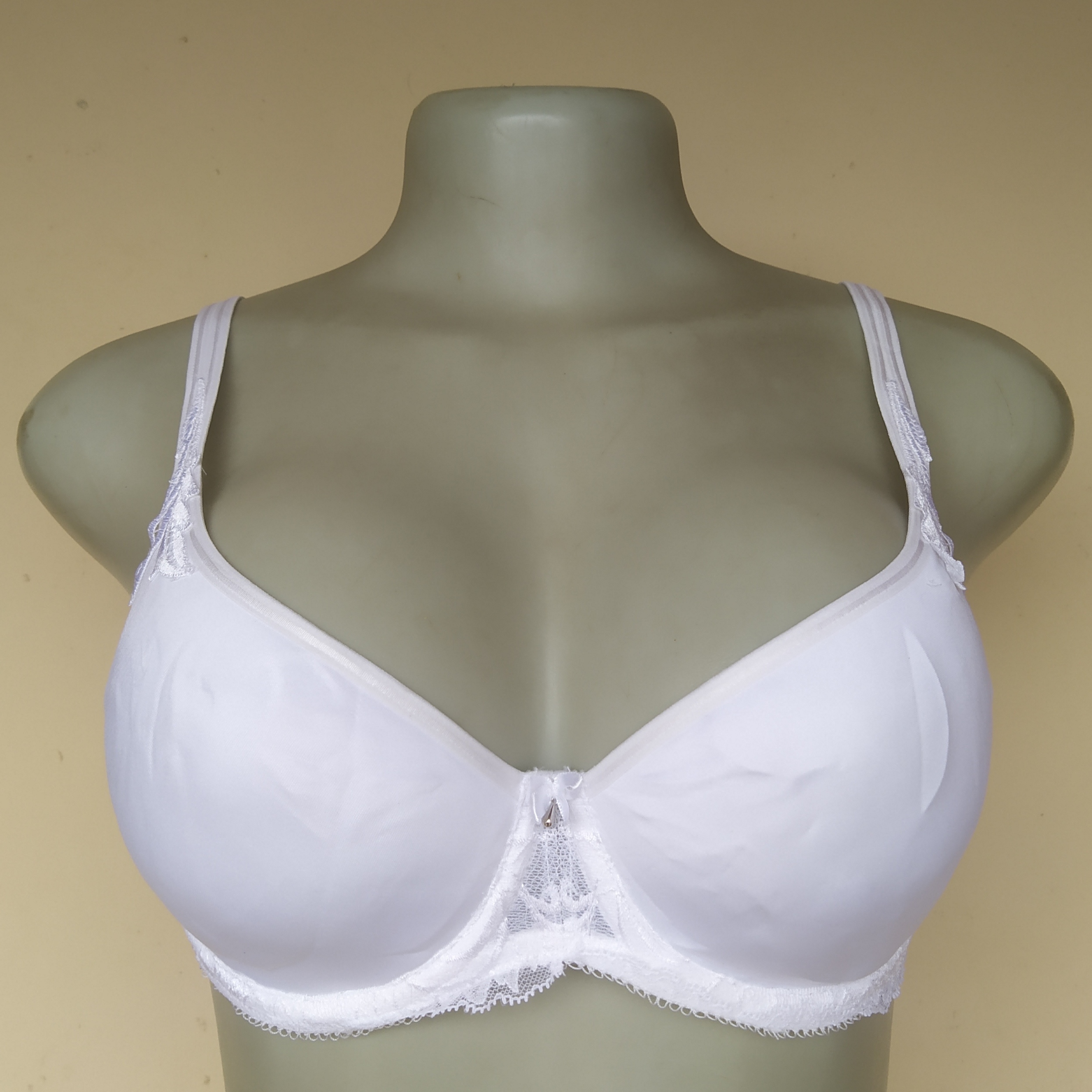 34C - M&S White Styrofoam Non Padded Bra
