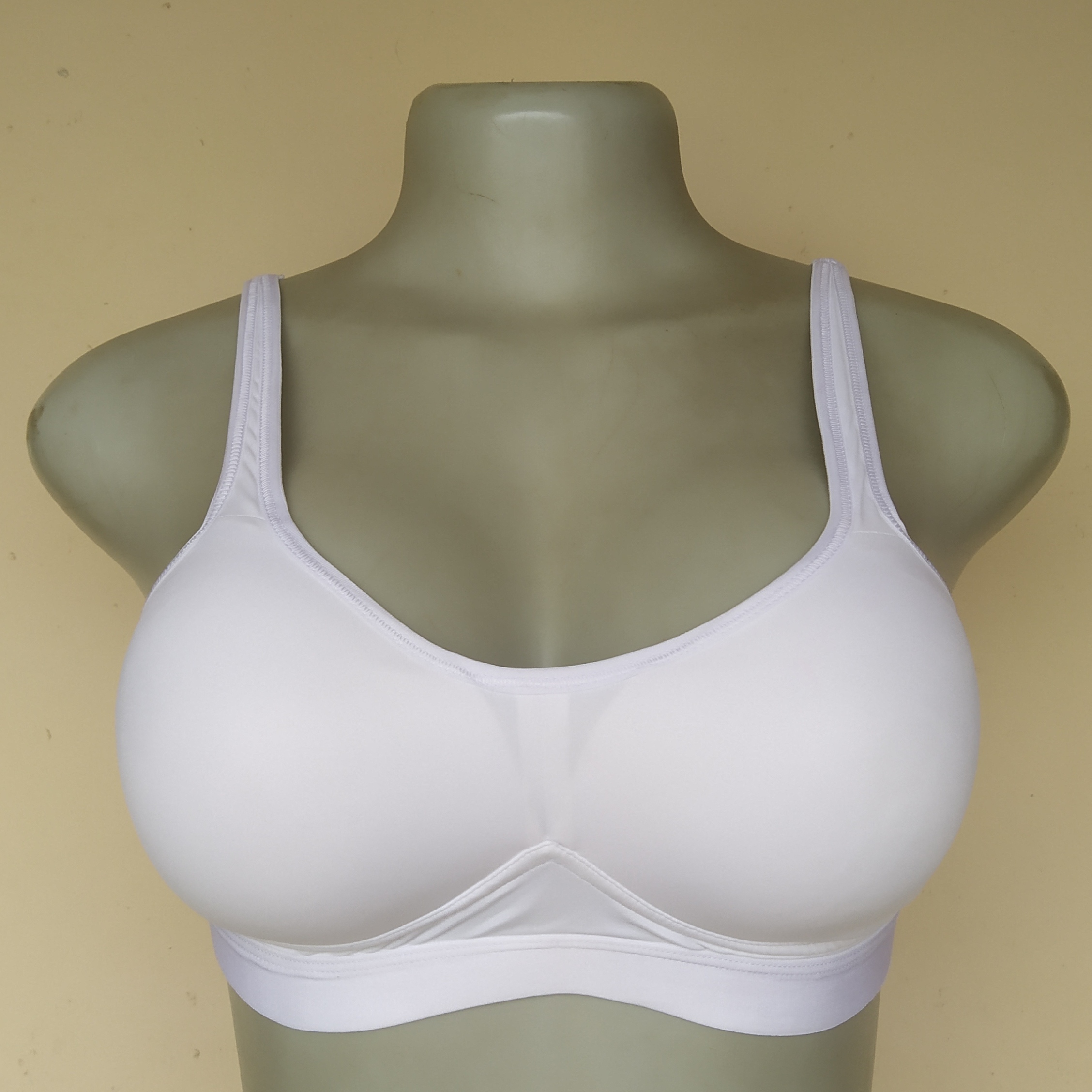 30DD-M&S White Non Wired Bra