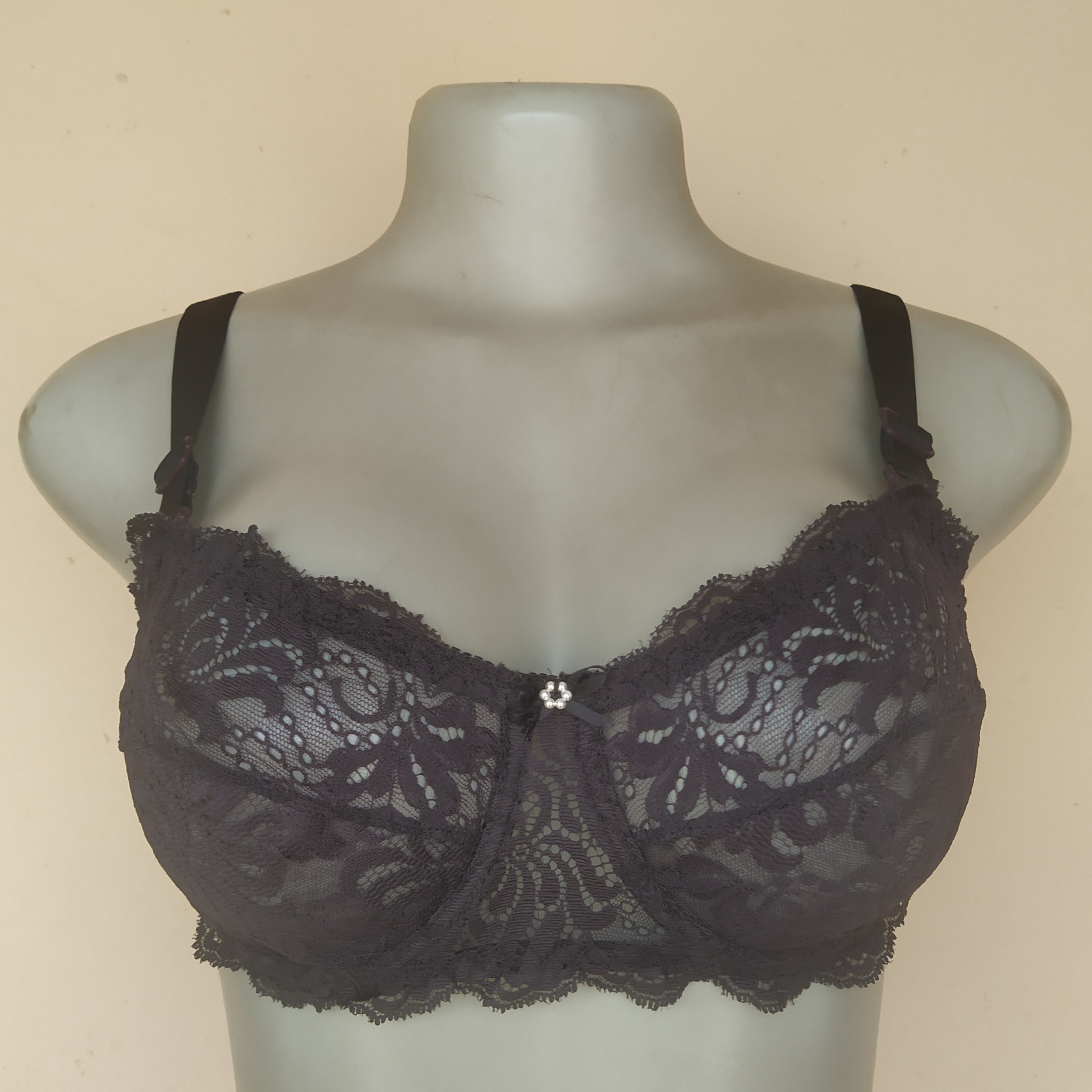 38B - Unbranded Black Non Padded Bra