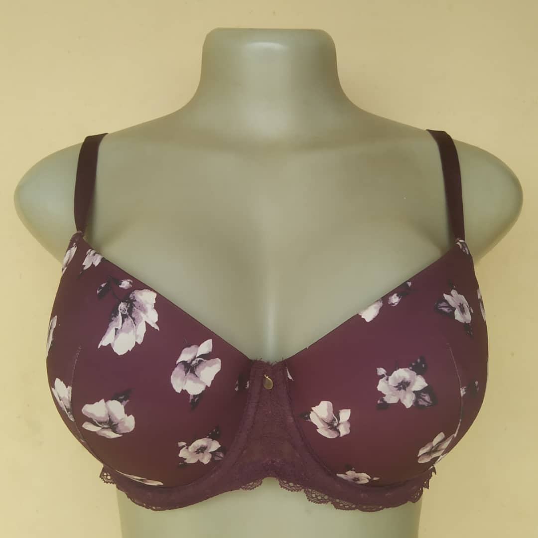38C-F&F Floral Light Padded Bra