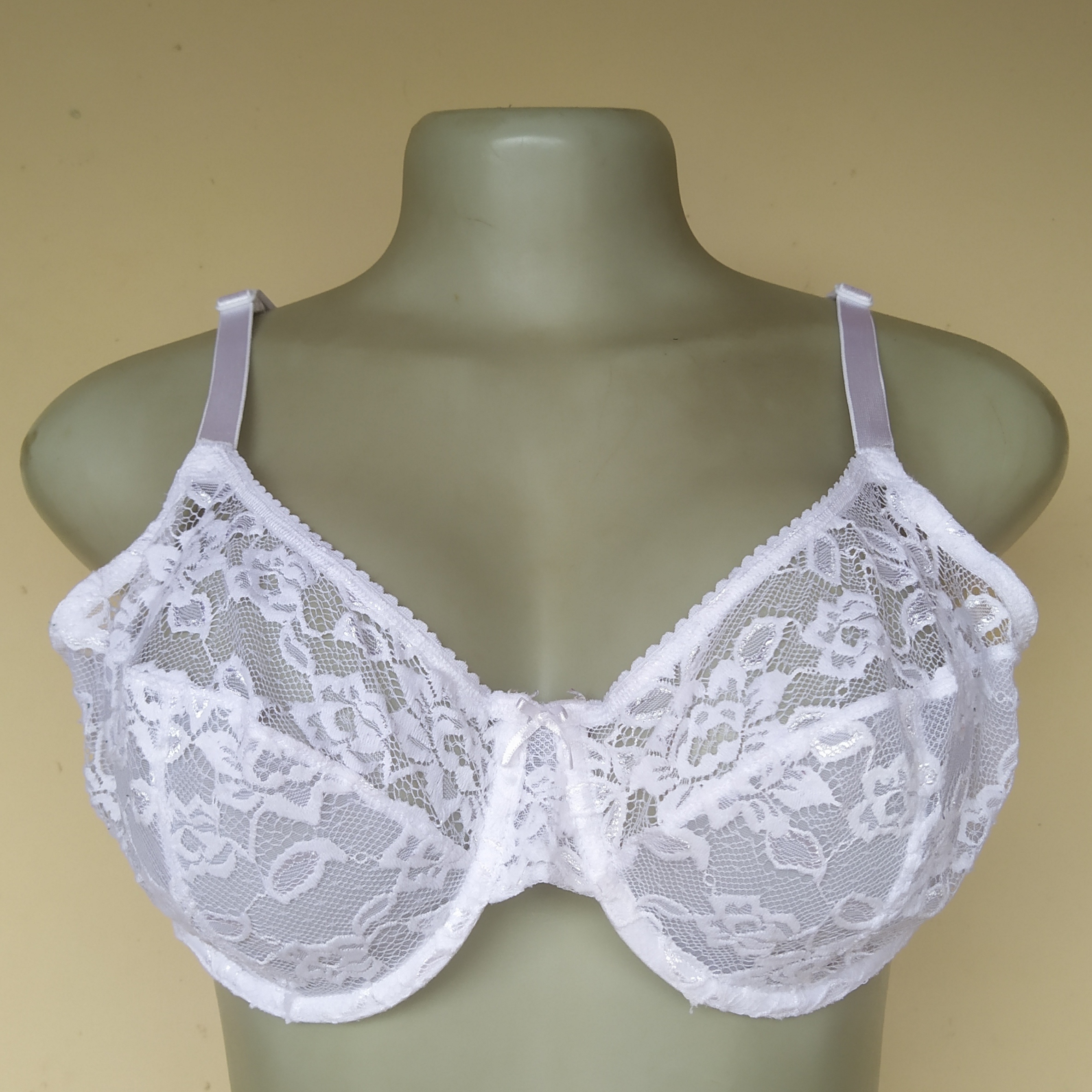 42B - M&S White Non Padded Bra