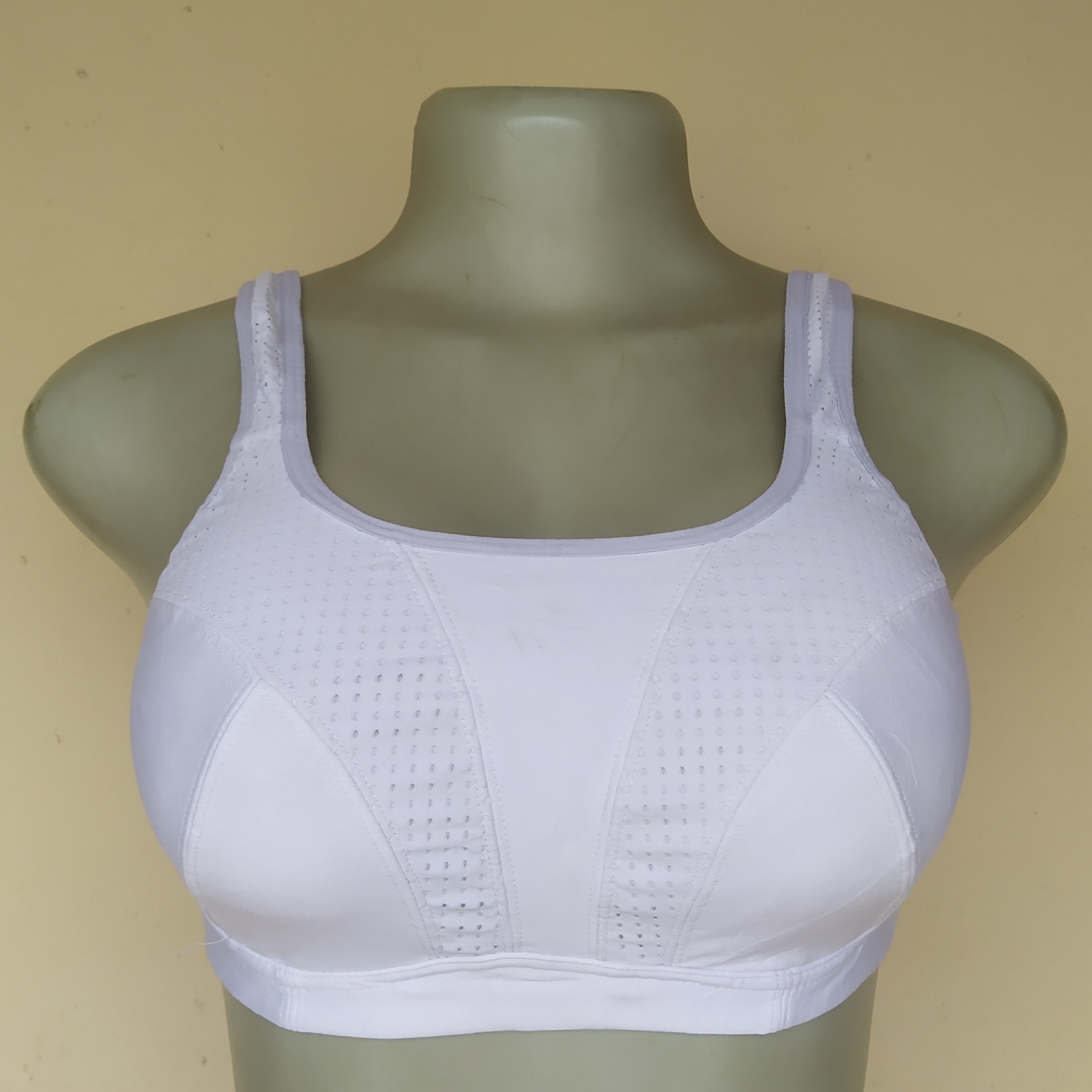 34D - M and S White Non Wired Non Padded Bra