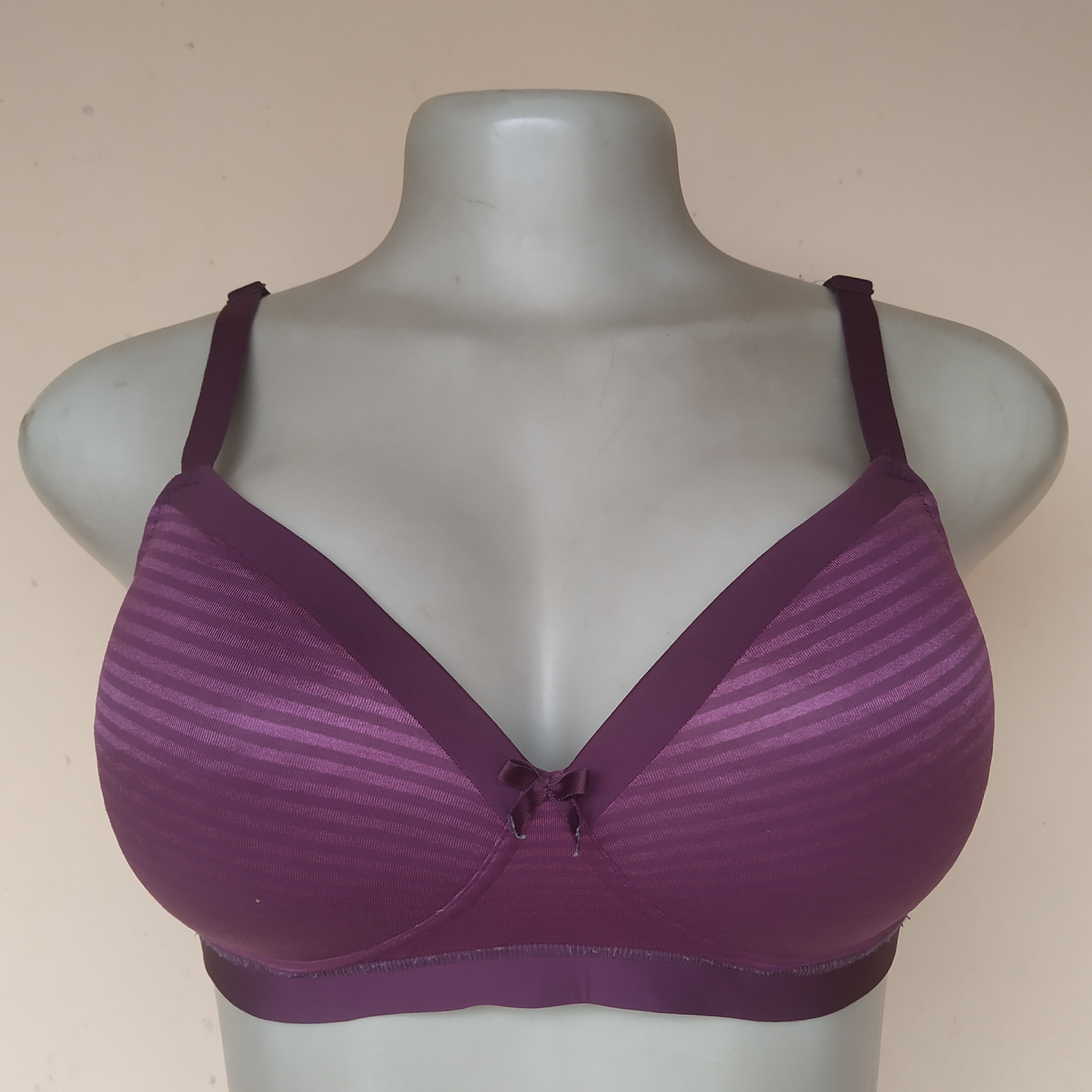 36B - M and S Purple Non Wired Bra