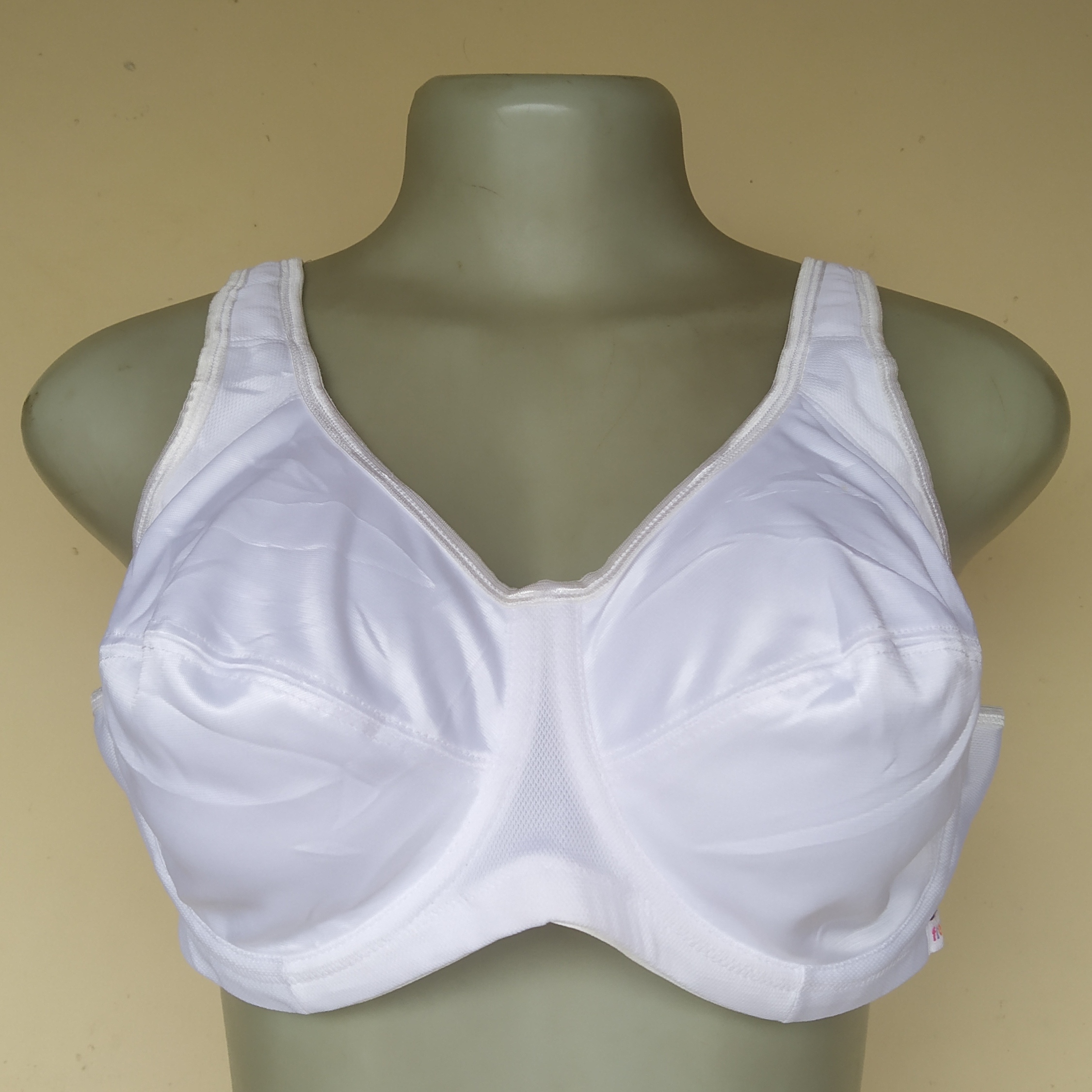 38D-Freya White Non Padded Bra