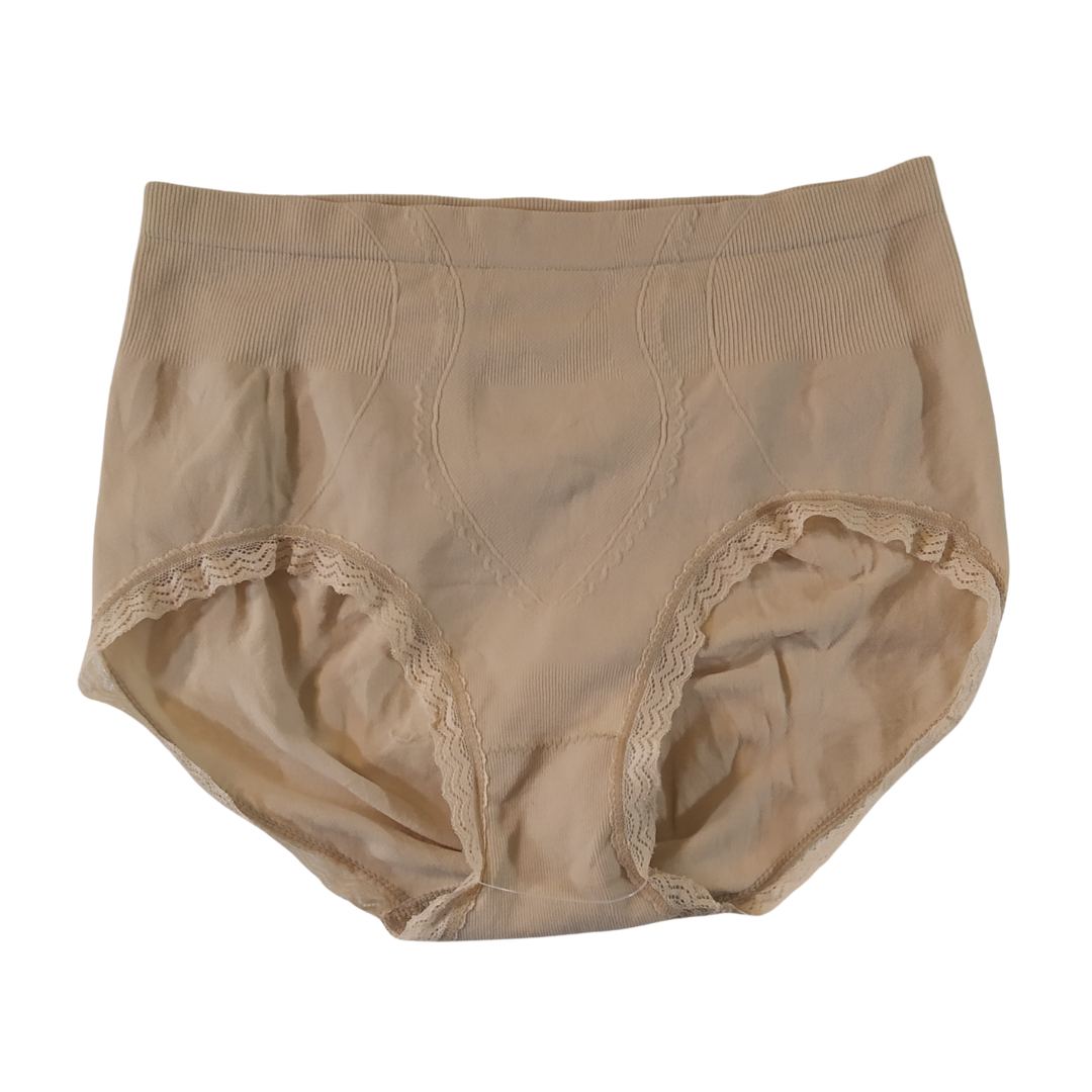 UK 12 - Unbranded Brown Lycra Panty