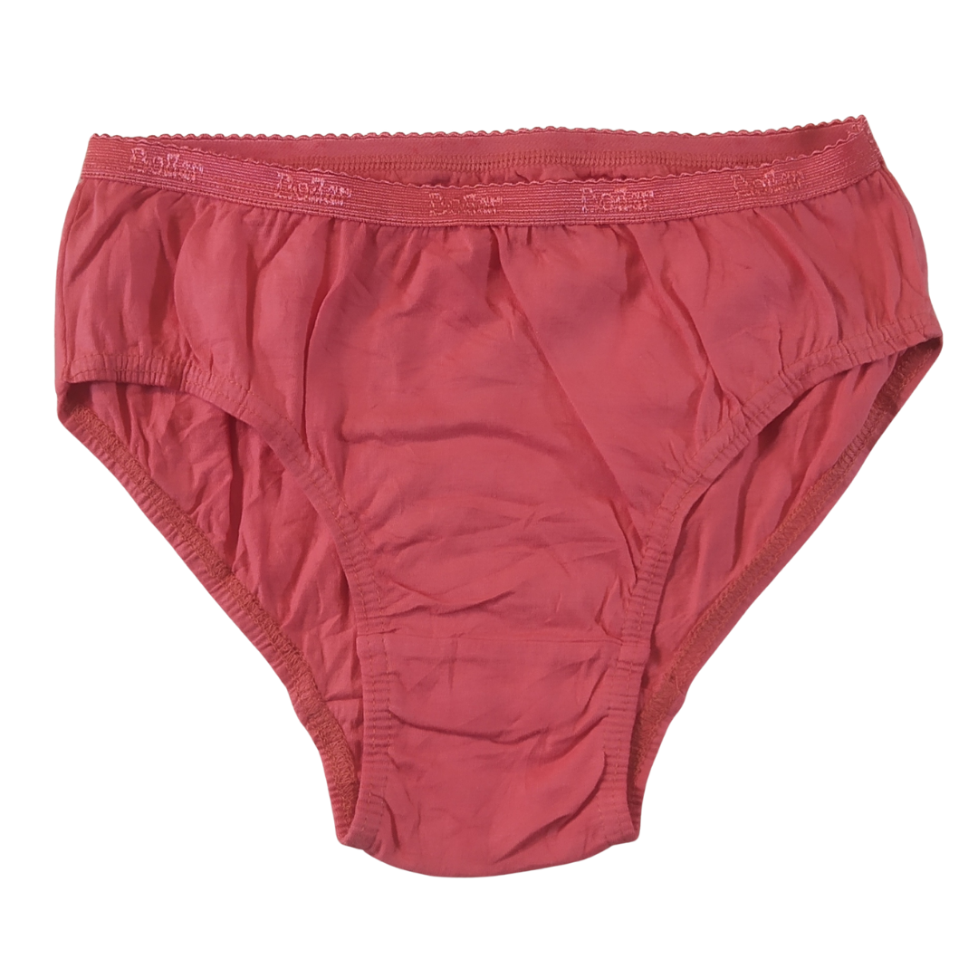 UK 12 - Missy Pink Cotton Panty(Tagged L)