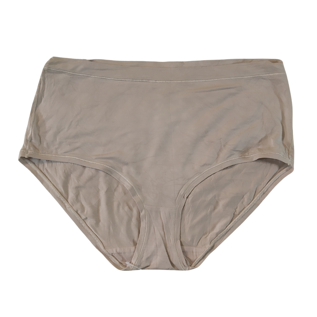 UK 12 - M and S Brown Lycra Panty