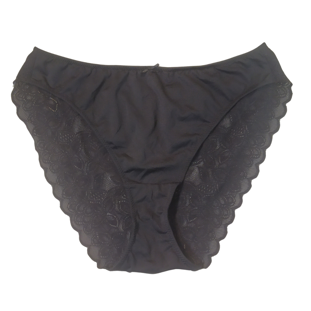 UK 16 - M and S Black Lace Panty