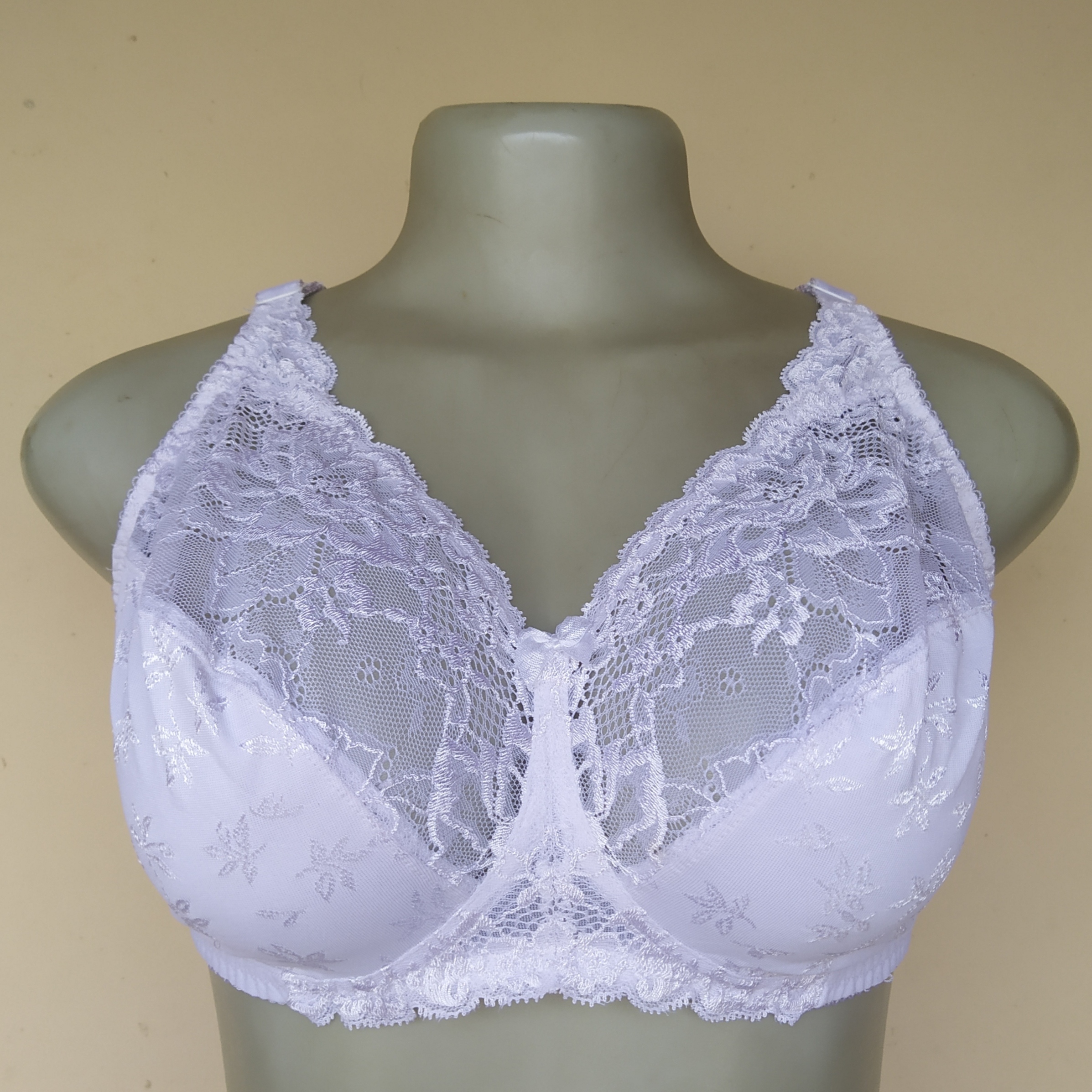 44B - M and S Off White Non Wired Non Padded Bra