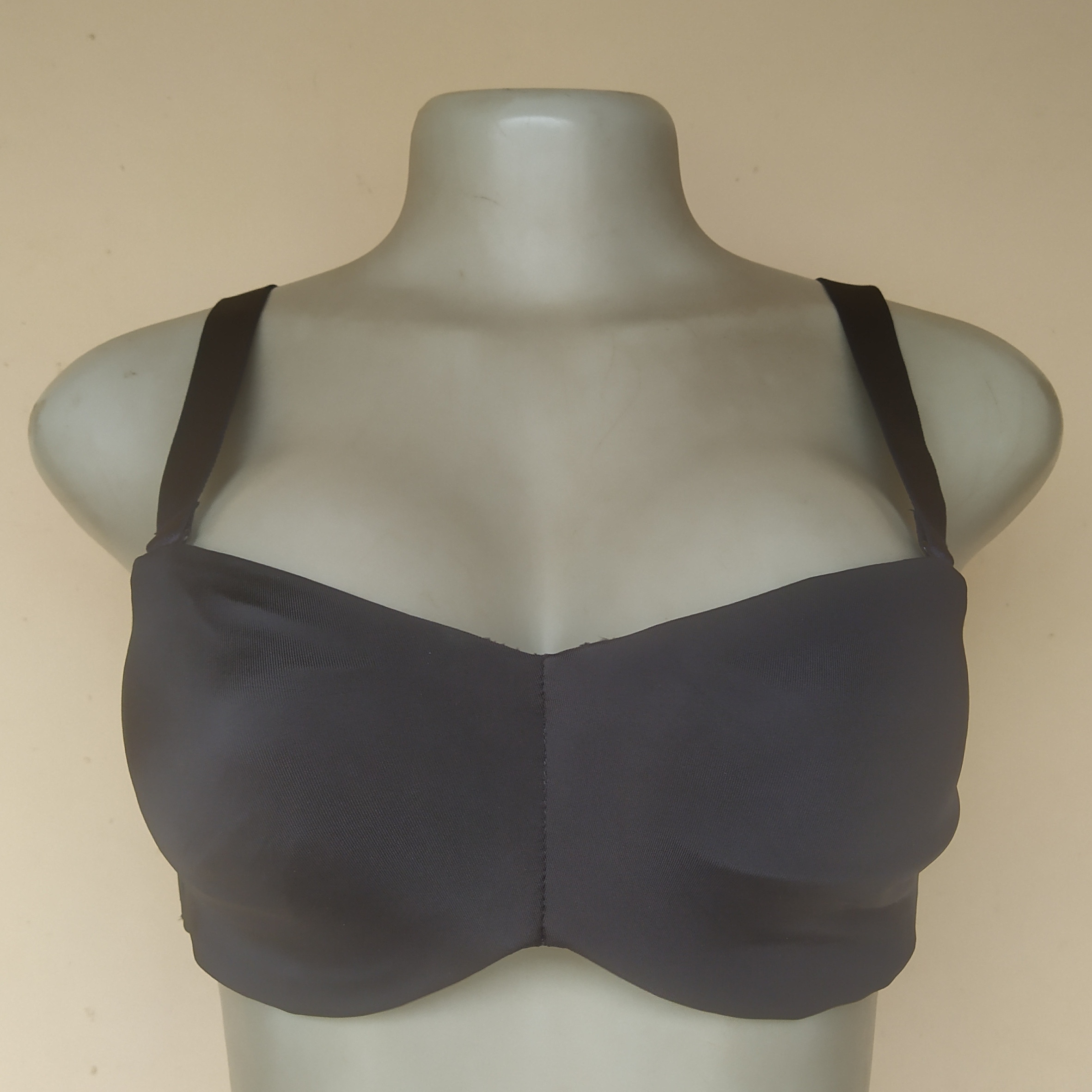 38B - Unbranded Black Balconette Non Padded Bra