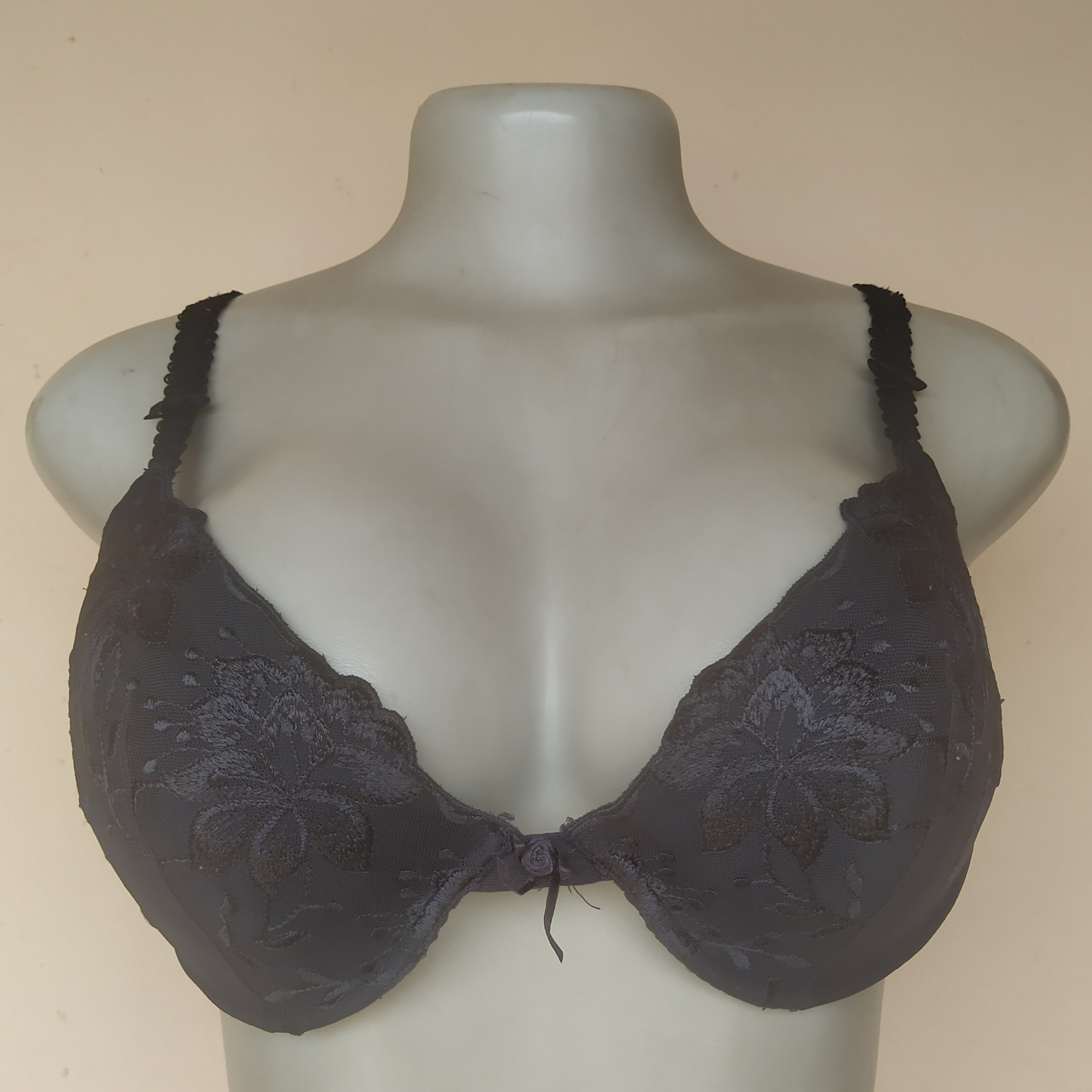 38B - M and S Black Light Padded Bra